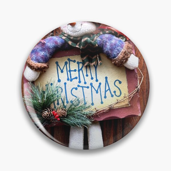 Item preview, Darling Merry Christmas Door Knocker designed and sold by Marylou Badeaux.