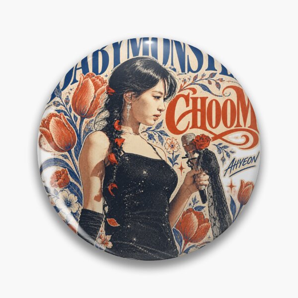 Item preview, BABYMONSTER Ahyeon Choom Floral Concept | Best Kpop Gift designed and sold by Valereekmerch.