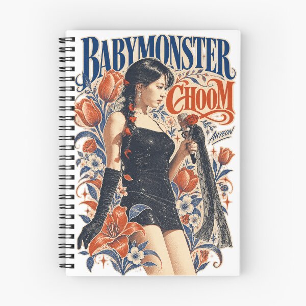 Item preview, BABYMONSTER Ahyeon Choom Floral Concept | Best Kpop Gift designed and sold by Valereekmerch.