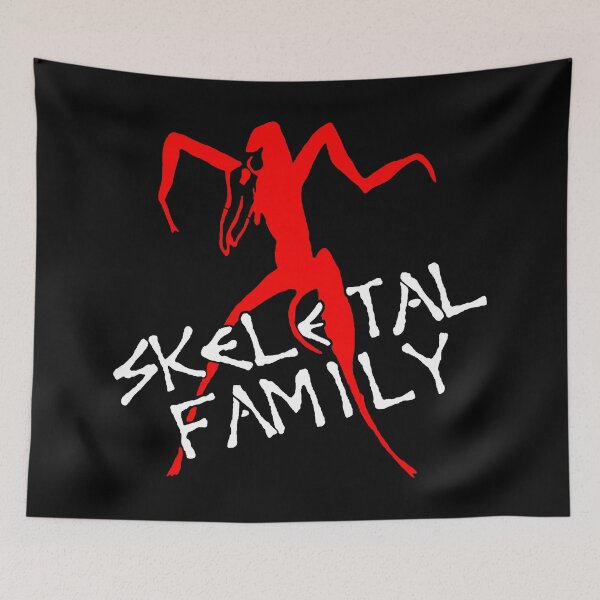 Item preview, Red Silhouette Deathrock And Gothic Rock designed and sold by billiasbros.