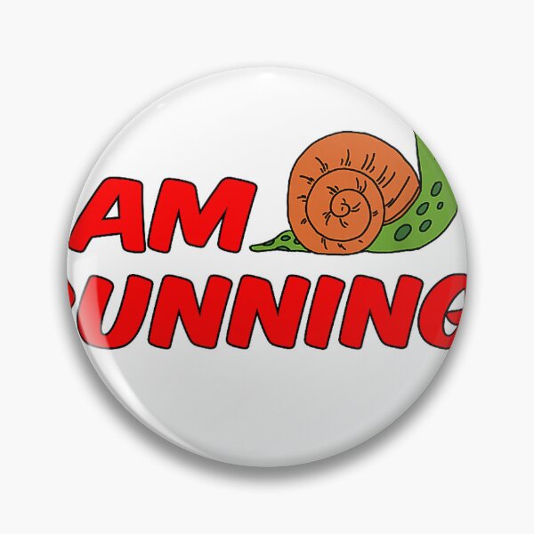 Item preview, I Am Running Funny Slow Snail Runner T-Shirt designed and sold by Pahagh19.