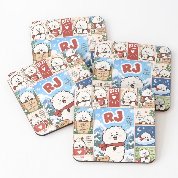 Item preview, RJ Cute BT21 Bts — Cute BT21  designed and sold by Crazy-universe.