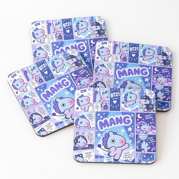 Item preview, Mang Cute BT21 Bts — Cute BT21  designed and sold by Crazy-universe.