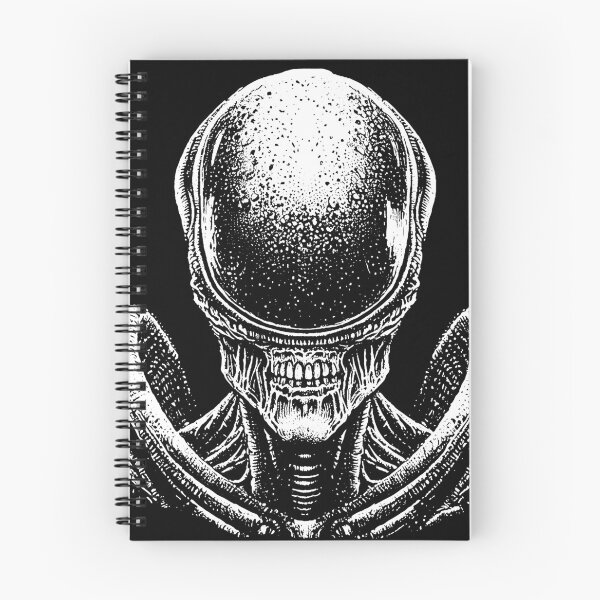 Item preview, Dark Art Alien Head Ufo Monster Gothic Horror designed and sold by MORSPECTIVE.