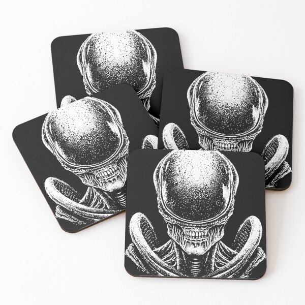 Item preview, Dark Art Alien Head Ufo Monster Gothic Horror designed and sold by MORSPECTIVE.
