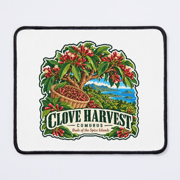 Item preview, Clove Harvest Comoros Buds Of The Spice Islands Tropical Spice Agriculture designed and sold by Simsimah26Parks.