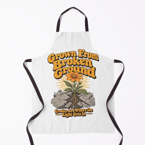 Item preview, Grown From Broken Ground Flower Quote Art designed and sold by EmpoweredEchoesSpirit.