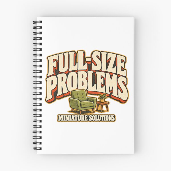 Item preview, Full-Size Problems Miniature Solutions – Funny Miniature Maker designed and sold by Golden Era Studio.