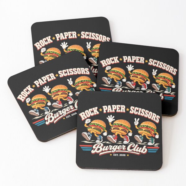 Item preview, Rock Paper Scissors Burger Club designed and sold by lbl-shop.