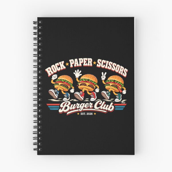 Item preview, Rock Paper Scissors Burger Club designed and sold by lbl-shop.