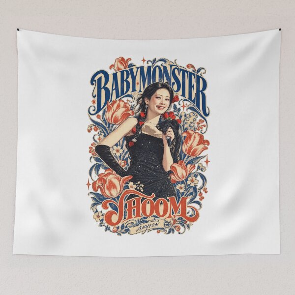 Item preview, Vintage Scroll BABYMONSTER Ahyeon Performance | For Monstiez designed and sold by Valereekmerch.
