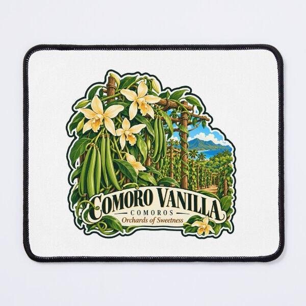 Item preview, Comoro Vanilla Comoros Orchards Of Sweetness | Vanilla Lover Bakers Gourmet Foodie designed and sold by Simsimah26Parks.