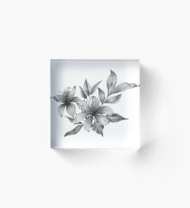 Bouquet Acrylic Block