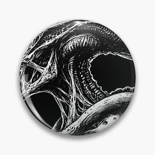 Item preview, Dark Art Alien Head Ufo Monster Gothic designed and sold by MORSPECTIVE.