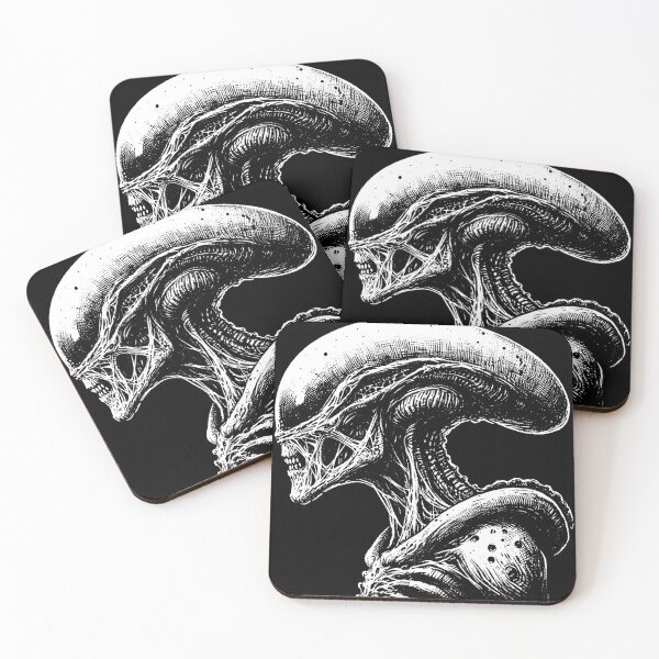 Item preview, Dark Art Alien Head Ufo Monster Gothic designed and sold by MORSPECTIVE.