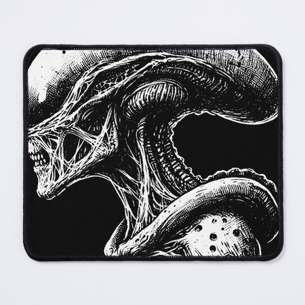 Item preview, Dark Art Alien Head Ufo Monster Gothic designed and sold by MORSPECTIVE.