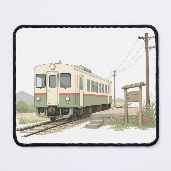 Item preview, Japanese Countryside Local Train, Retro Rail designed and sold by KenkonittekiTT.