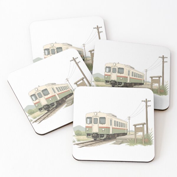 Item preview, Japanese Countryside Local Train, Retro Rail designed and sold by KenkonittekiTT.