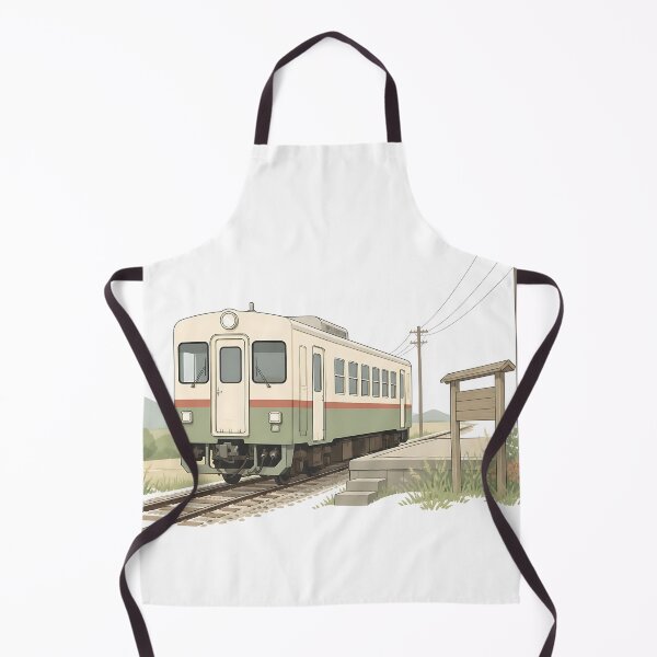 Item preview, Japanese Countryside Local Train, Retro Rail designed and sold by KenkonittekiTT.