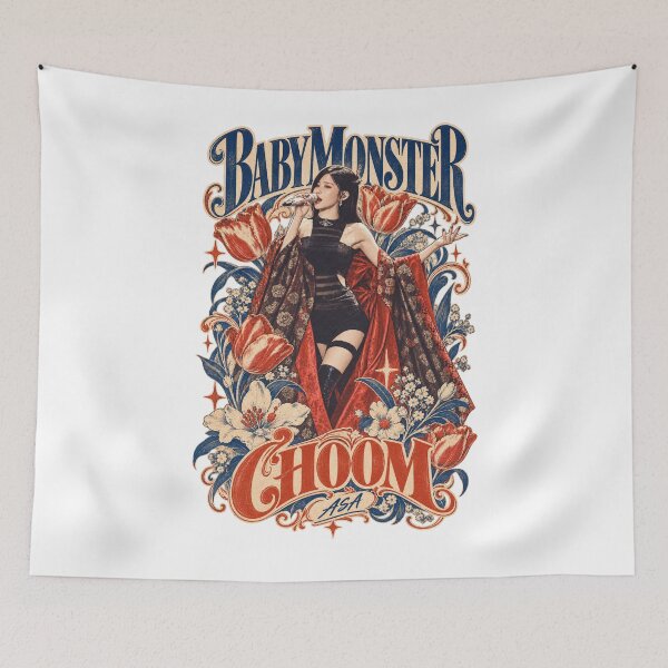 Item preview, BABYMONSTER Asa Choom Floral Concept | Gift for Monstiez designed and sold by Valereekmerch.