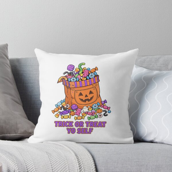 Item preview, Trick or Treat Yo Self Halloween Shirt | Candy Bag Tee designed and sold by DripyDesigns.