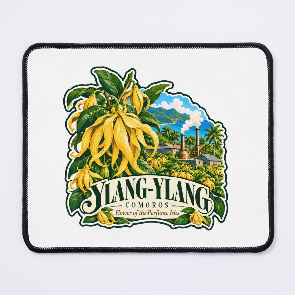 Item preview, Ylang-Ylang Comoros Flower Of The Perfume Isles Tropical Botanical Fragrance designed and sold by Simsimah26Parks.