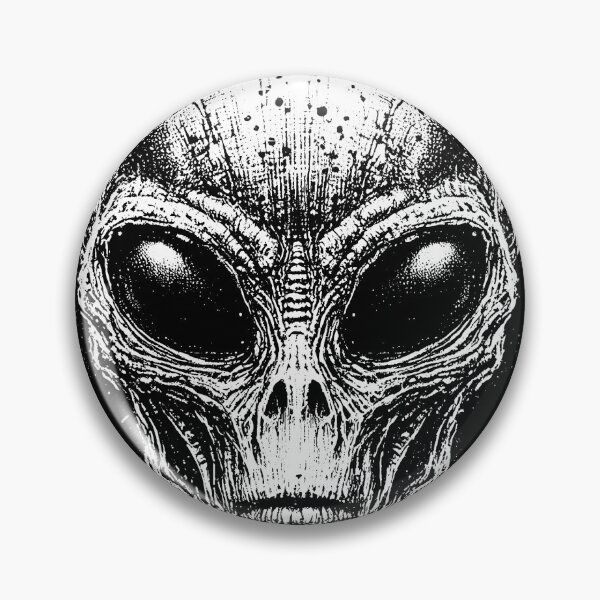 Item preview, Dark Art Alien Head Ufo Monster Gothic designed and sold by MORSPECTIVE.