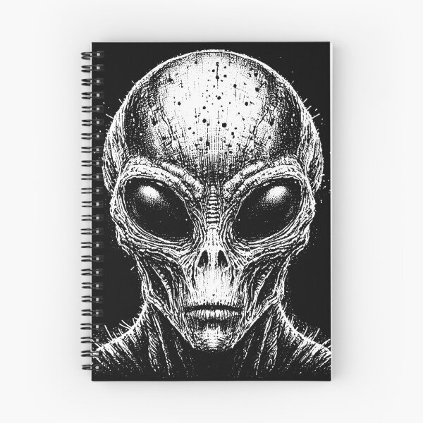 Item preview, Dark Art Alien Head Ufo Monster Gothic designed and sold by MORSPECTIVE.