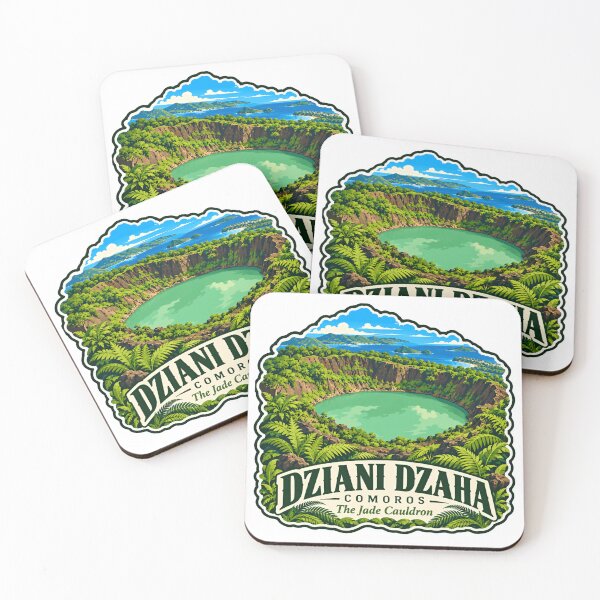 Item preview, Dziani Dzaha Comoros The Jade Cauldron Travel Destination Visitor Souvenir designed and sold by Simsimah26Parks.