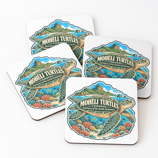 Item preview, Moheli Turtles Comoros Sanctuary Of The Gentle Swimmers | Sea Turtle Conservation Travel Souvenir designed and sold by Simsimah26Parks.