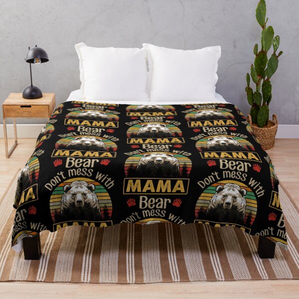 Item preview, Retro Vintage Don'T Mess With Mama Bear designed and sold by dakot-ahmcinni.