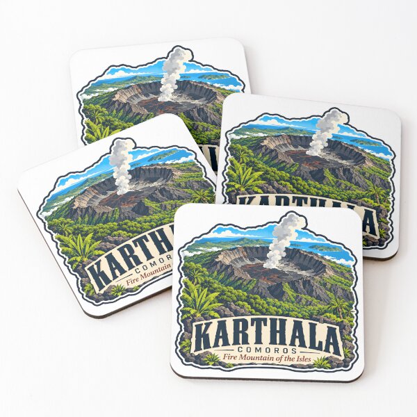 Item preview, Karthala Comoros Fire Mountain Of The Isles Volcano Island Explorer Travel Geography designed and sold by Simsimah26Parks.