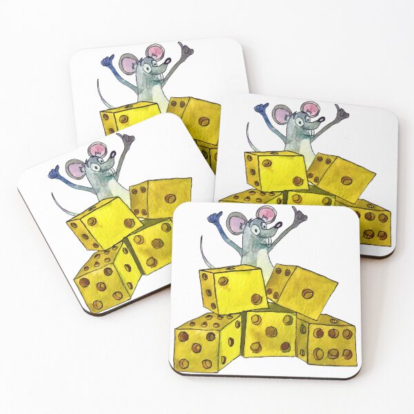 Item preview, Happy Cheese Mouse designed and sold by emanuellebondin.