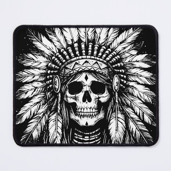 Item preview, Dark Art American Indian Skull Girl Warriors designed and sold by MORSPECTIVE.