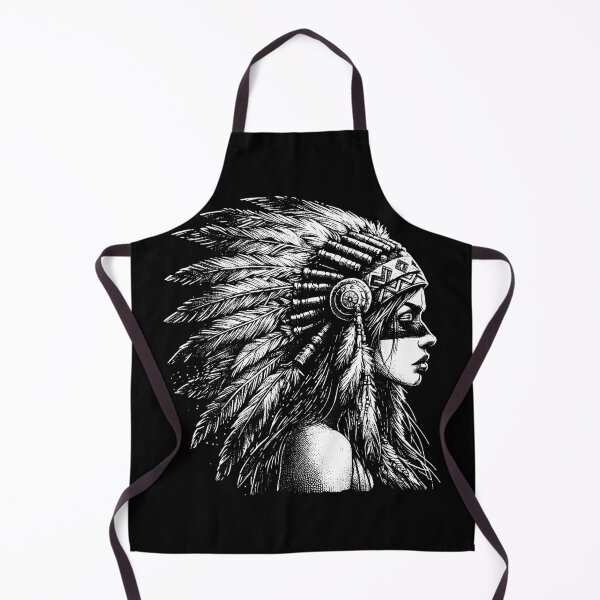 Item preview, Dark Art American Indian Skull Girl Warriors designed and sold by MORSPECTIVE.