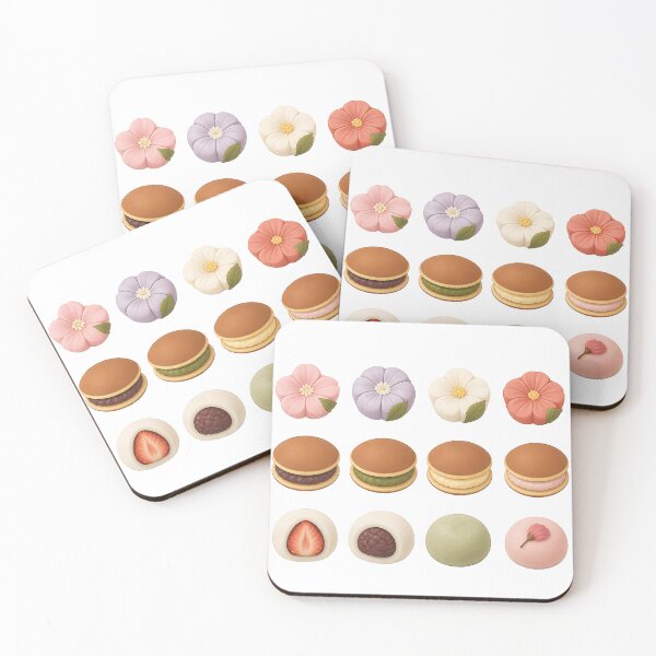 Item preview, Japanese Wagashi Sweets, Dorayaki & Daifuku designed and sold by KenkonittekiTT.