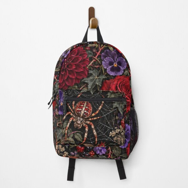 Item preview, Dark Academia - Victorian Spider Garden, Seamless Gothic Floral Pattern designed and sold by Lichtisign.