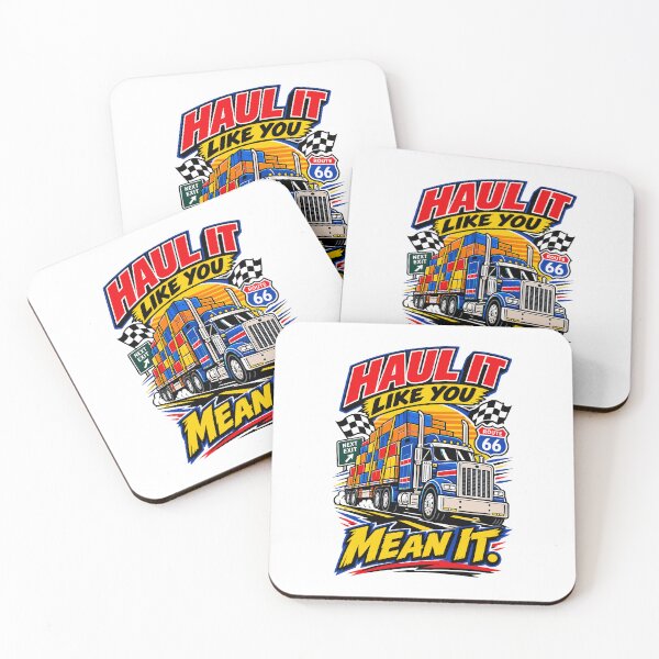 Item preview, Haul It Like You Mean It Trucker designed and sold by RAS-77.