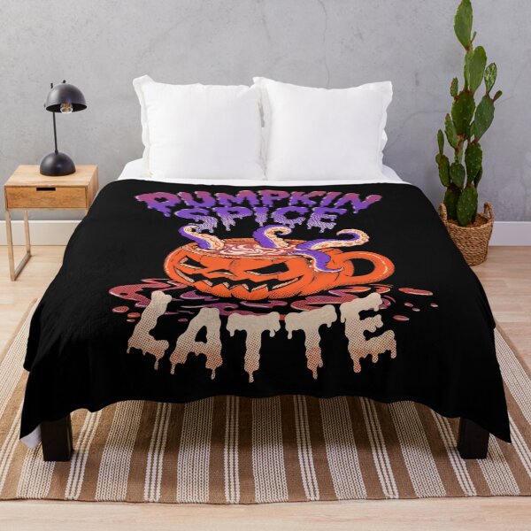 Item preview, Pumpkin Spice Latte Tentacles Funny Spooky Halloween Coffee Graphic designed and sold by DreamPetal.