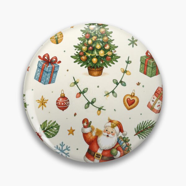 Item preview, Christmas Holiday Pattern designed and sold by Free Will Creative.