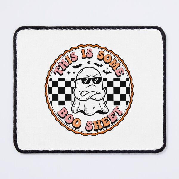 Item preview, Retro Ghost Boo Sheet Halloween Humor designed and sold by Dmo3HarkoArt.