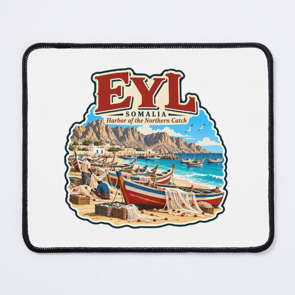 Item preview, Eyl Somalia Harbor Of The Northern Catch Fishing Port Travel designed and sold by Simsimah26Parks.