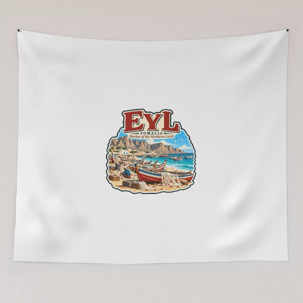Item preview, Eyl Somalia Harbor Of The Northern Catch Fishing Port Travel designed and sold by Simsimah26Parks.