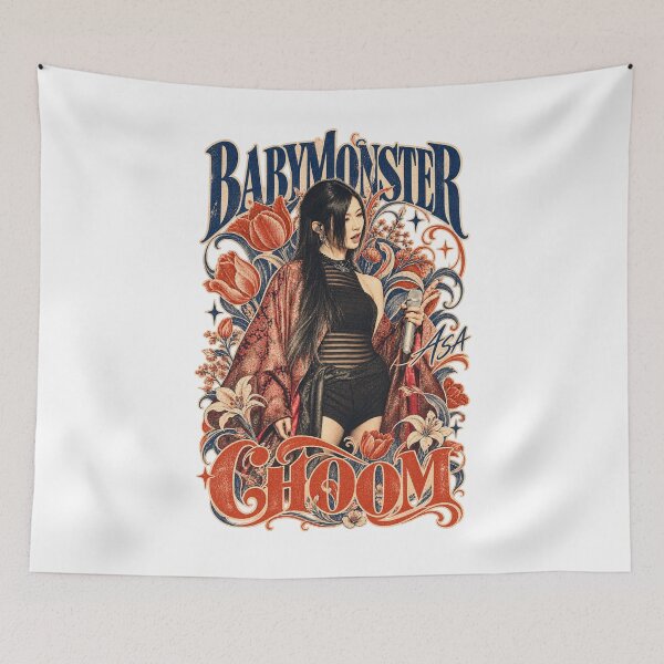 Item preview, Marco botánico BABYMONSTER Asa Tulip | Kpop estético designed and sold by Valereekmerch.