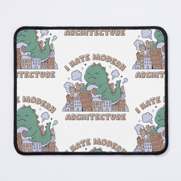 Item preview, Cute Dinosaur Eating City Funny Architecture Humor Art designed and sold by DreamPetal.