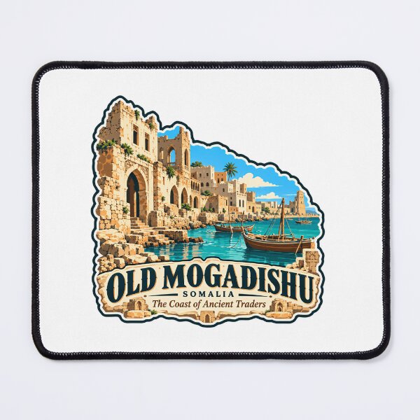 Item preview, Old Mogadishu Somalia The Coast Of Ancient Traders Travel Heritage designed and sold by Simsimah26Parks.