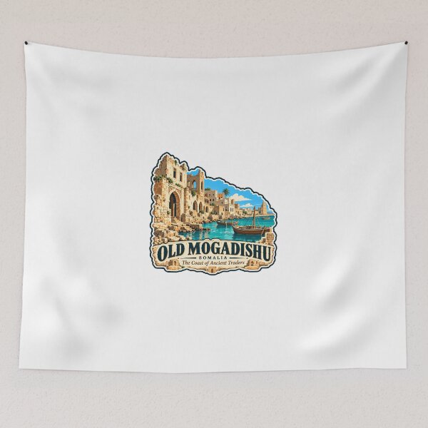 Item preview, Old Mogadishu Somalia The Coast Of Ancient Traders Travel Heritage designed and sold by Simsimah26Parks.