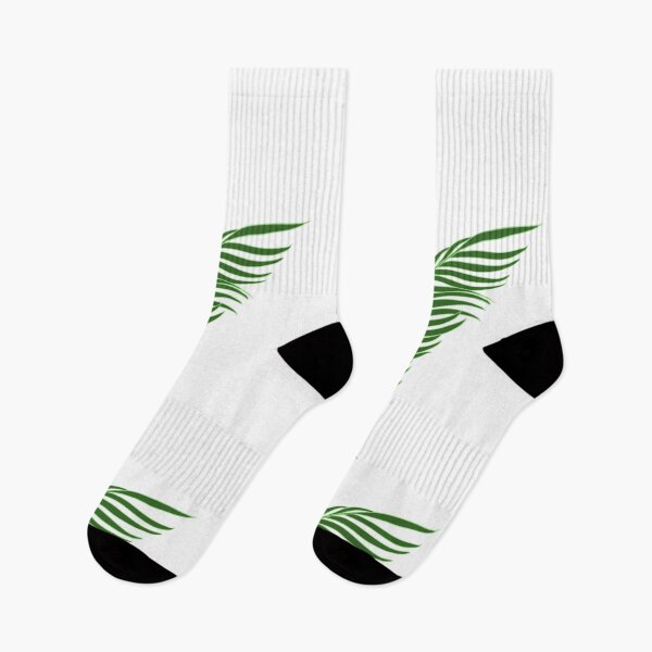 Item preview, Green Palm Leaver Tropical Pattern designed and sold by LittleHappiness by Kamollak .
