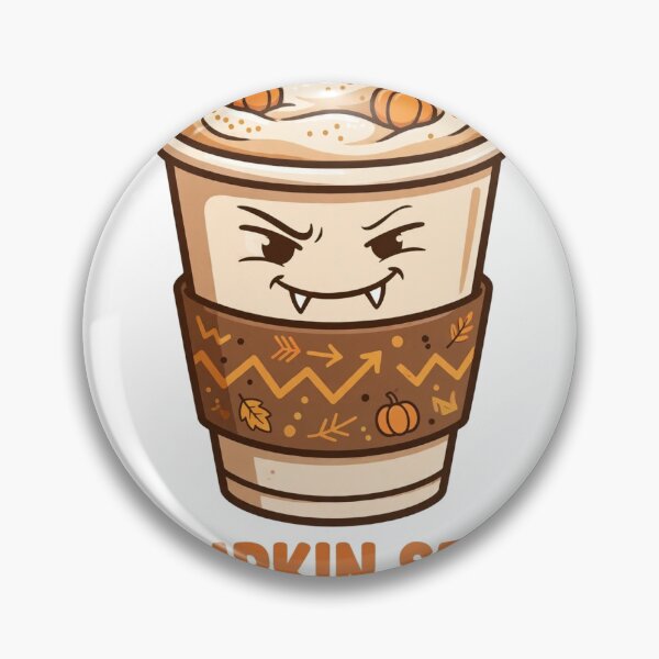 Artikelvorschau, Pumpkin Spice Menace Fall Shirt | Fang Latte Tee entworfen und verkauft von DripyDesigns.