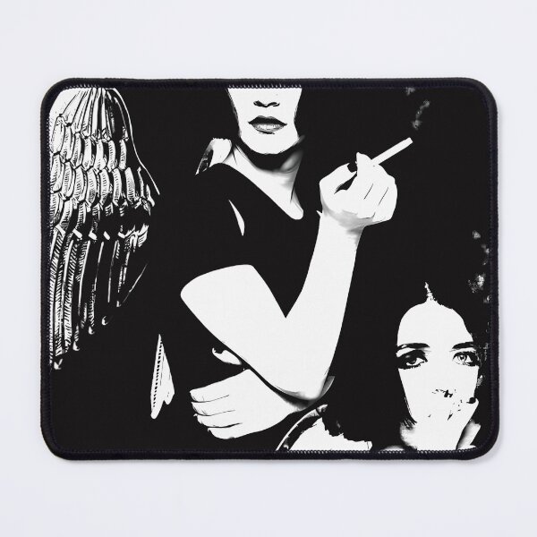 Item preview, No Background Seamless Placebo Brian Molko Angel designed and sold by Debbieruitt.